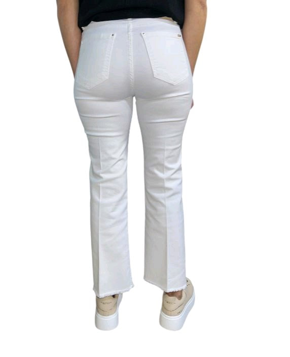 kocca pantaloni con fondo sfrangiato dalevi